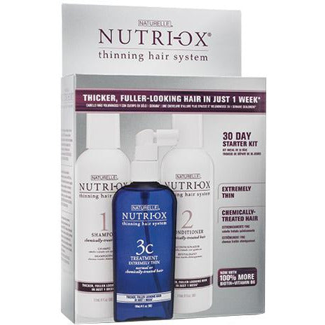 Nutri-Ox Extremely Thin Starter Kit - Chemically Treated (Shampoo