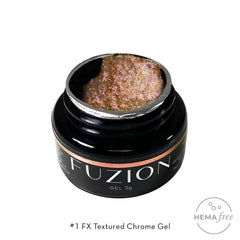 Fuzion FX Textured Chrome Gel 5g - #1