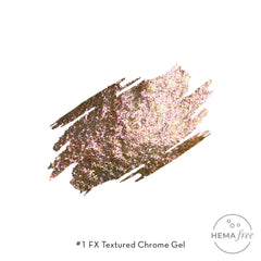 Fuzion FX Textured Chrome Gel 5g - #1