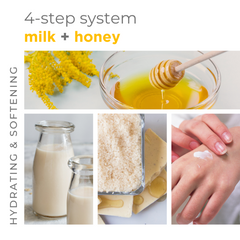 BCL Massage Cream - Milk + Honey 16oz