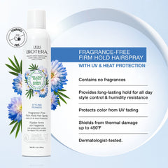 Biotera Fragrance-Free Firm Hold Hairspray 9oz