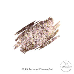 Fuzion FX Textured Chrome Gel 5g - #2