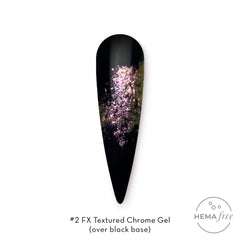 Fuzion FX Textured Chrome Gel 5g - #2