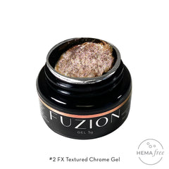 Fuzion FX Textured Chrome Gel 5g - #2