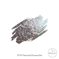 Fuzion FX Textured Chrome Gel 5g - #3