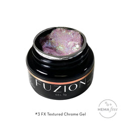 Fuzion FX Textured Chrome Gel 5g - #3