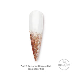 Fuzion FX Textured Chrome Gel 5g - #6