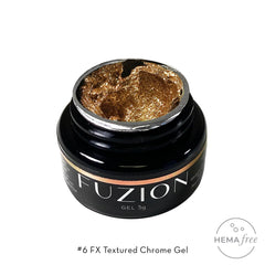 Fuzion FX Textured Chrome Gel 5g - #6