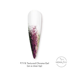 Fuzion FX Textured Chrome Gel 5g - #7