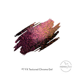 Fuzion FX Textured Chrome Gel 5g - #7