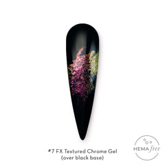 Fuzion FX Textured Chrome Gel 5g - #7