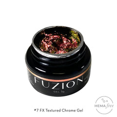 Fuzion FX Textured Chrome Gel 5g - #7