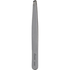 Diane 4" Slant Tip Tweezer Silver