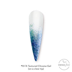 Fuzion FX Textured Chrome Gel 5g - #8