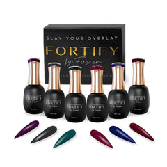 Fuzion Fortify Gel Polish 15ml - Fall 2024 Collection 6pk #96-#101