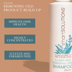 Smart Solutions CDS Clarifying Deminieralizing Shampoo 16oz