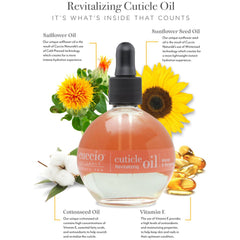 Cuccio Revitalizing Cuticle Oil 2.5oz - Mango & Bergamot