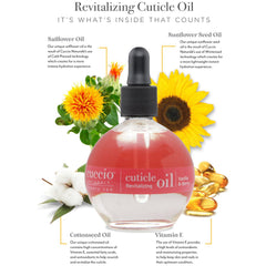 Cuccio Revitalizing Cuticle Oil 2.5oz - Vanilla & Berry