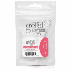 Gelish Soft Gel Tips - Medium Stiletto