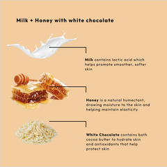 BCL Milk + Honey with White Chocolate 4 Step Starter Kit