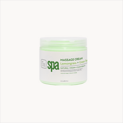 BCL Massage Cream - Lemongrass + Green Tea 16oz