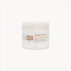 BCL Massage Cream - Milk + Honey 16oz