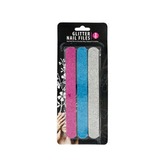 Glitter Nail File Set 3pk