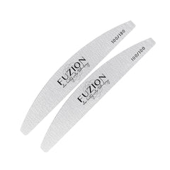 Fuzion Half Moon Zebra File 100/180 Grit