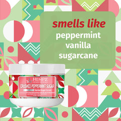 Hempz Crushed Peppermint Sugar Body Sugar Scrub 4oz