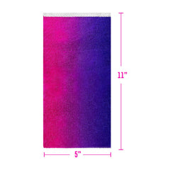 Color Trak Gradient Pop-Up Foil (400pk) - Pink/Purple