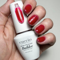 Cuccio Brush On Colour Builder - Scarlet