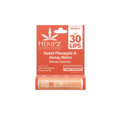 Hempz SPF 30 Sweet Pineapple & Honey Melon Lip Balm 0.15oz