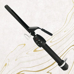 StyleCraft Black Gold Spring Curling Iron 5/8"