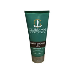 Clubman Temporary Hair Gel - Dark Brown