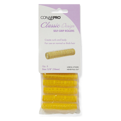 Conair Classic Rollers 8pk - 3/8" Yellow