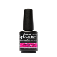 Tammy Taylor Gelegance - Hot Pink Jelly - Glitter