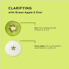 Superfoods Green Apple Kiwi - Clarifying Shampoo 12oz