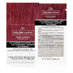 Wella Color Charm Vivid Darks 2 in 1 Pigmented Lightener - Raspberry Pop