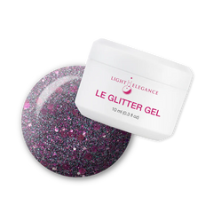 Light Elegance - Part Time Pessimist Glitter Gel (10ml)