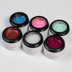 Light Elegance - Girls Night In Spring/Summer 2025 Glitter Gel Collection (6pk)