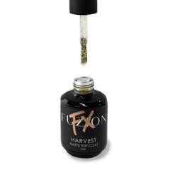 Fuzion FX Matte Flake Top Coat - Harvest 15ml