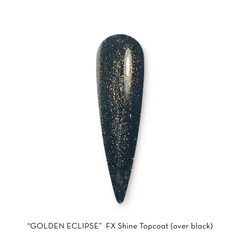 Fuzion FX Top Coat - Golden Eclipse 15ml