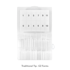 Fuzion EZ Gel Tips - Traditional 120pc