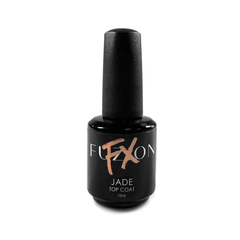 Fuzion FX Winter Flakes Shiny Top Coat - Jade 15ml