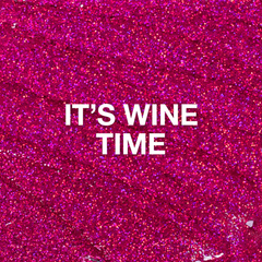 Light Elegance - It's Wine Time Glitter Gel (10ml)