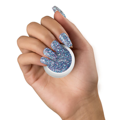 Light Elegance - Bratty Blue Glitter Gel (10ml)