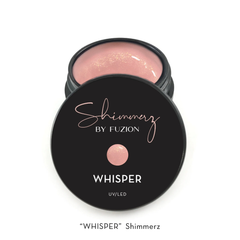 Fuzion UV/LED Shimmerz - Whisper 15gm