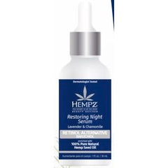 Hempz Restoring Night Serum Lavender & Chamomile 1oz