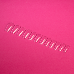 Light Elegance - Blink Tips Clear 240pcs - Coffin