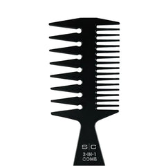 Stylecraft 3-in-1 Wide Tooth Comb